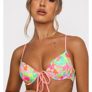 WHITE FOX TROPICANA PRINT BIKINI